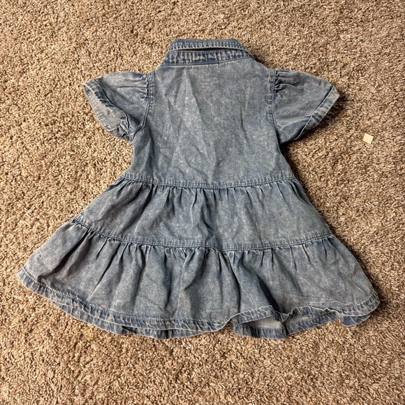 LITTLE BIPSY Denim Button-Up Dress - Picture 3 of 3